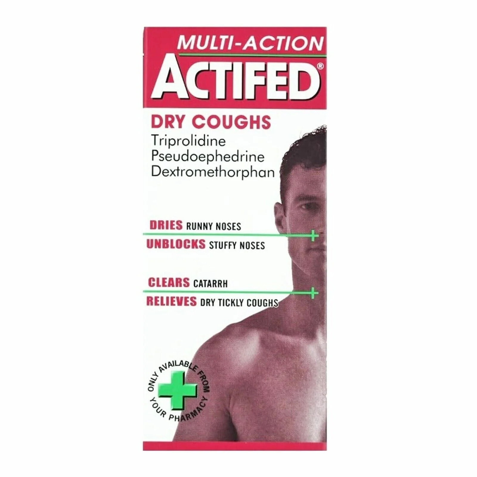 Actifed Dry Cough Syrup - 100ml