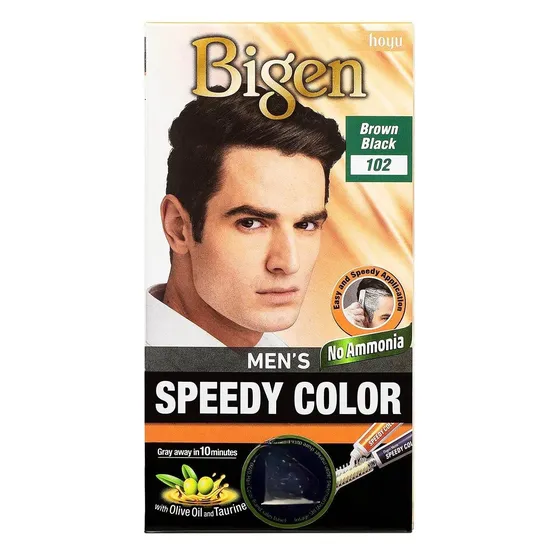 Bigen Speedy 102  Hair Colour Brown Black