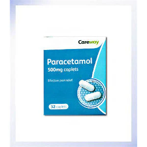 Careway Paracetamol 500MG 16 Tablets (brand may vary)