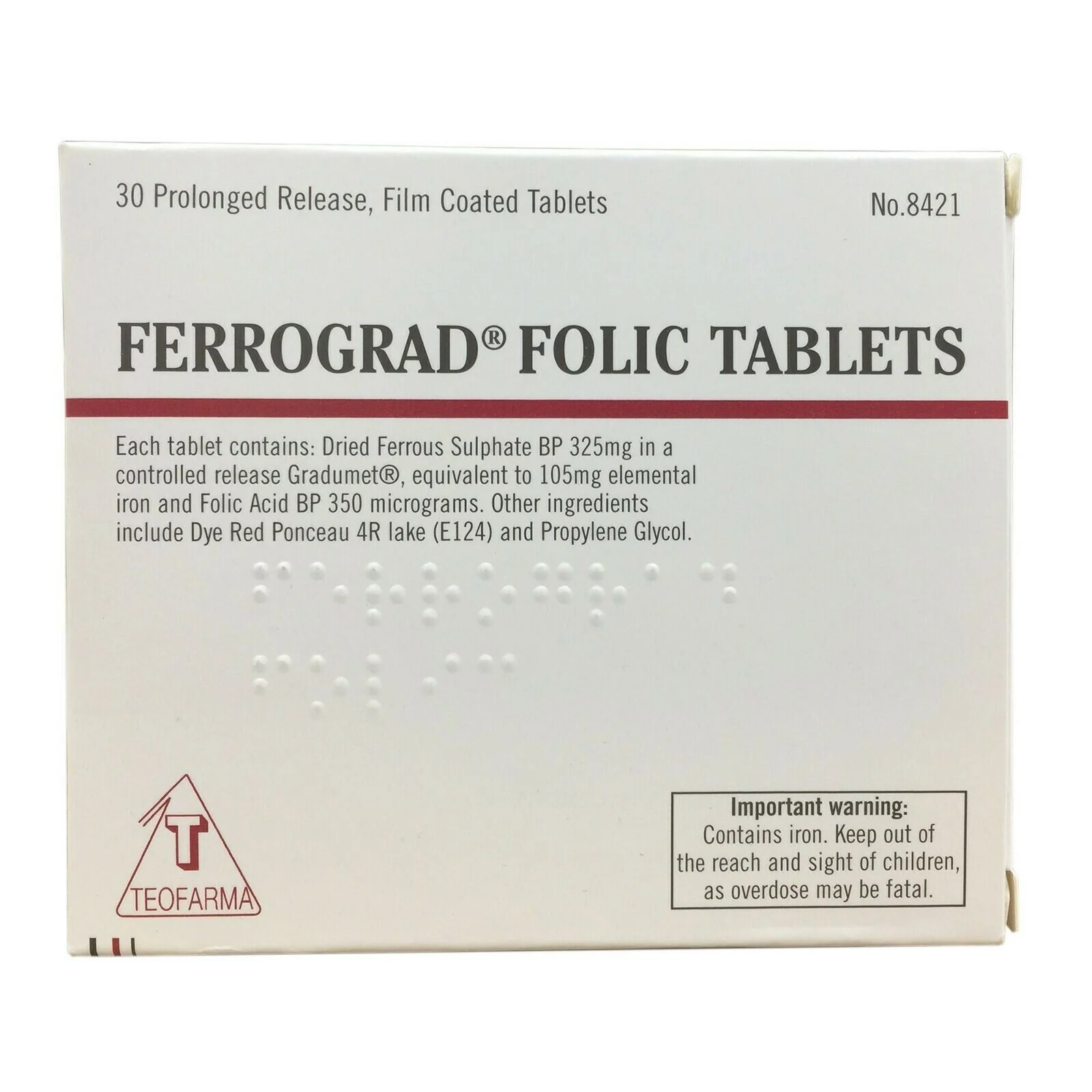 Ferrograd Folic Tablets - 30