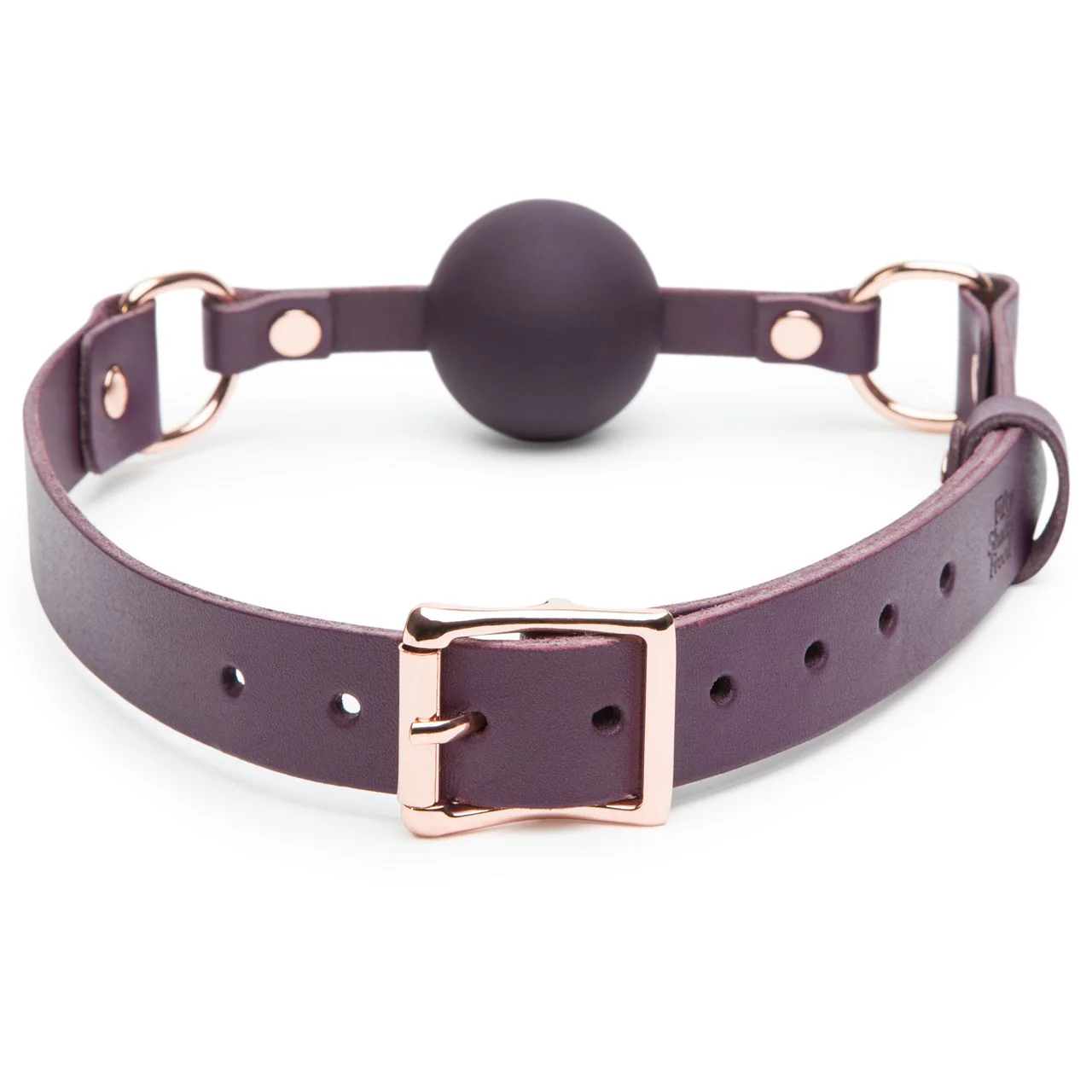 Fifty Shades Freed Cherished Collection Leather Ball Gag - Image 2