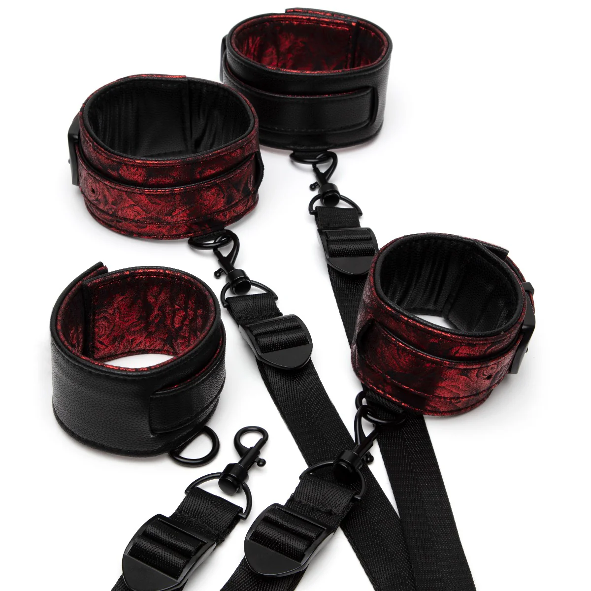 Fifty Shades of Grey Sweet Anticipation Under Mattress Restraint Set - Image 4