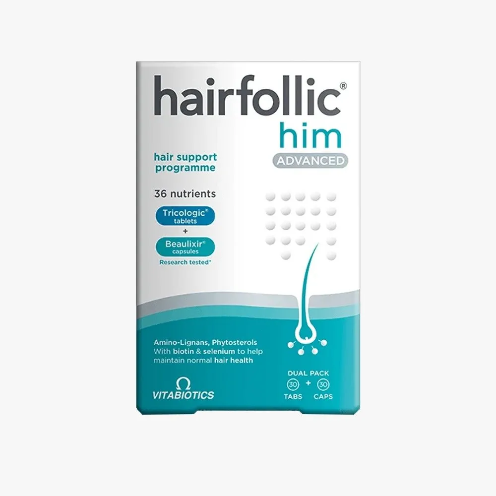Hairfollic Man Advanced 30 Caps