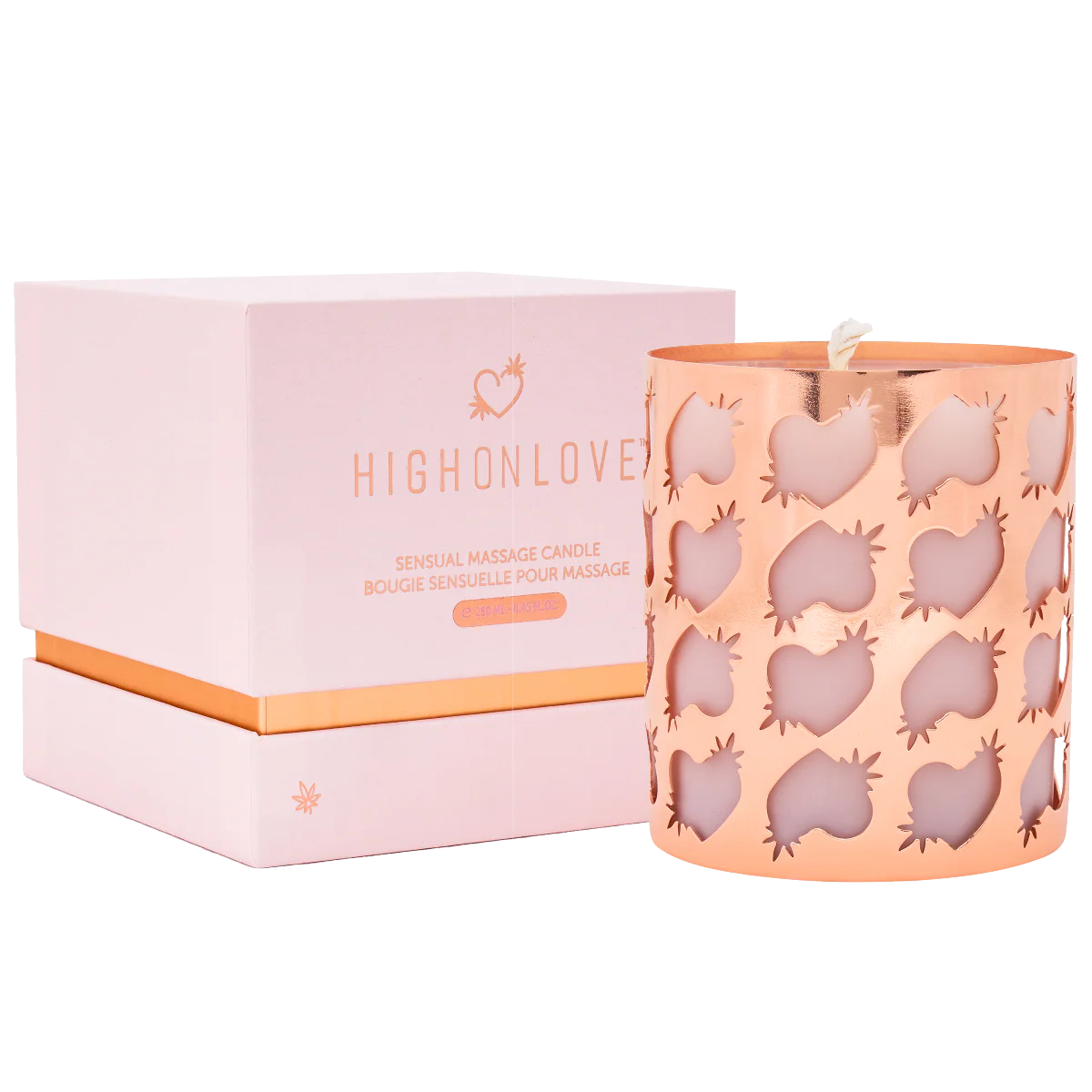 High On Love - Massage Candle - Image 4