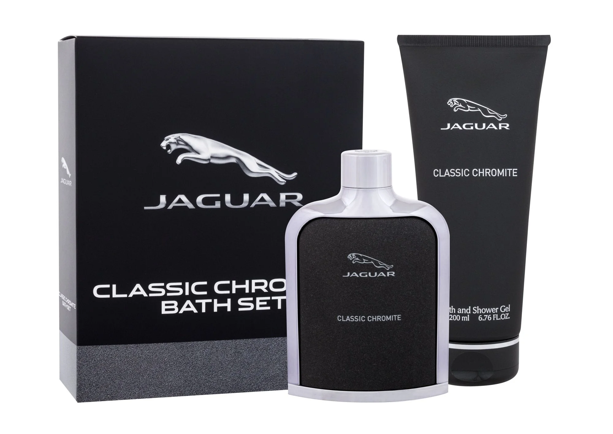 Jaguar Classic Chromit  EDT 100ml Spray/Shower  Gel 200ml
