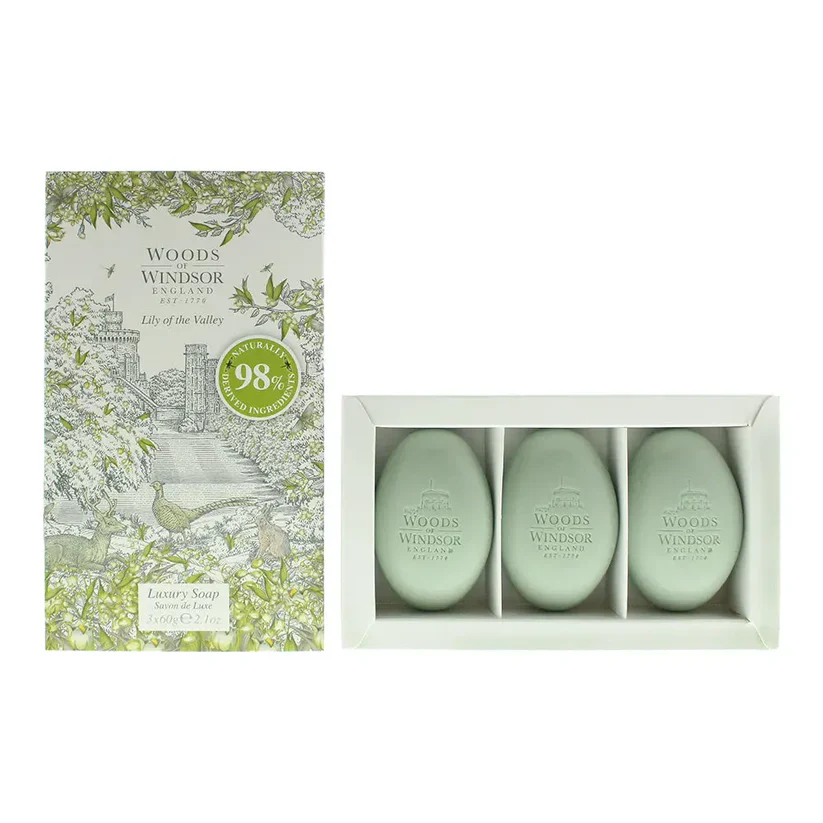 Lily Of The Valley Soap 3x60g