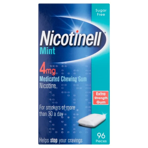 Nicotinell 4mg Extra Strength Gum - Mint