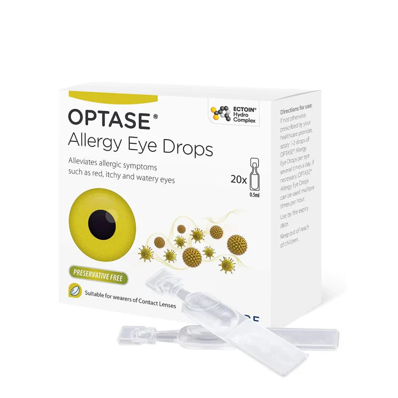 OPTASE Allergy Eye Drops - 20 x 0.5ml