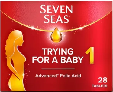 Seven Seas Folic Acid Trying For A Baby (packaging may vary)