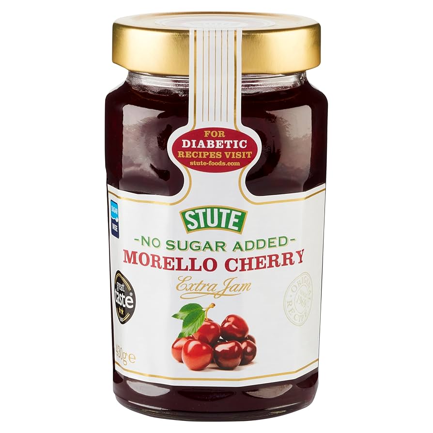 Stute Diabetic Jam Morello Cherry 430g