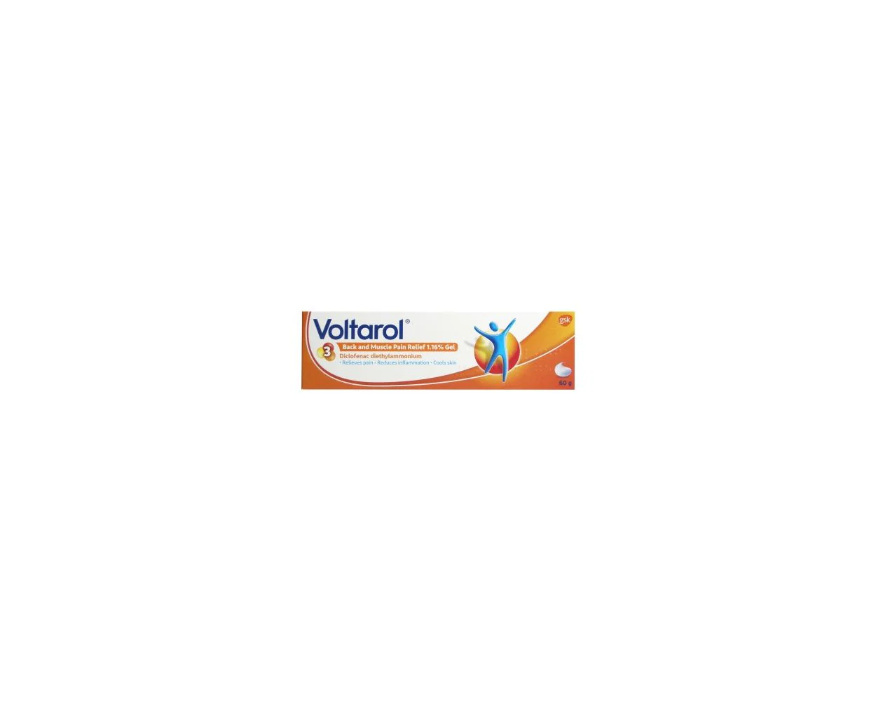 Voltarol Back and Muscle 1.16% Pain Relief – 30g Tube